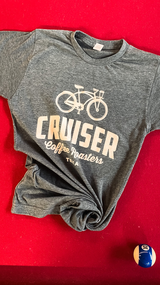 Cruiser T-Shirt - Hunter Green & Cream